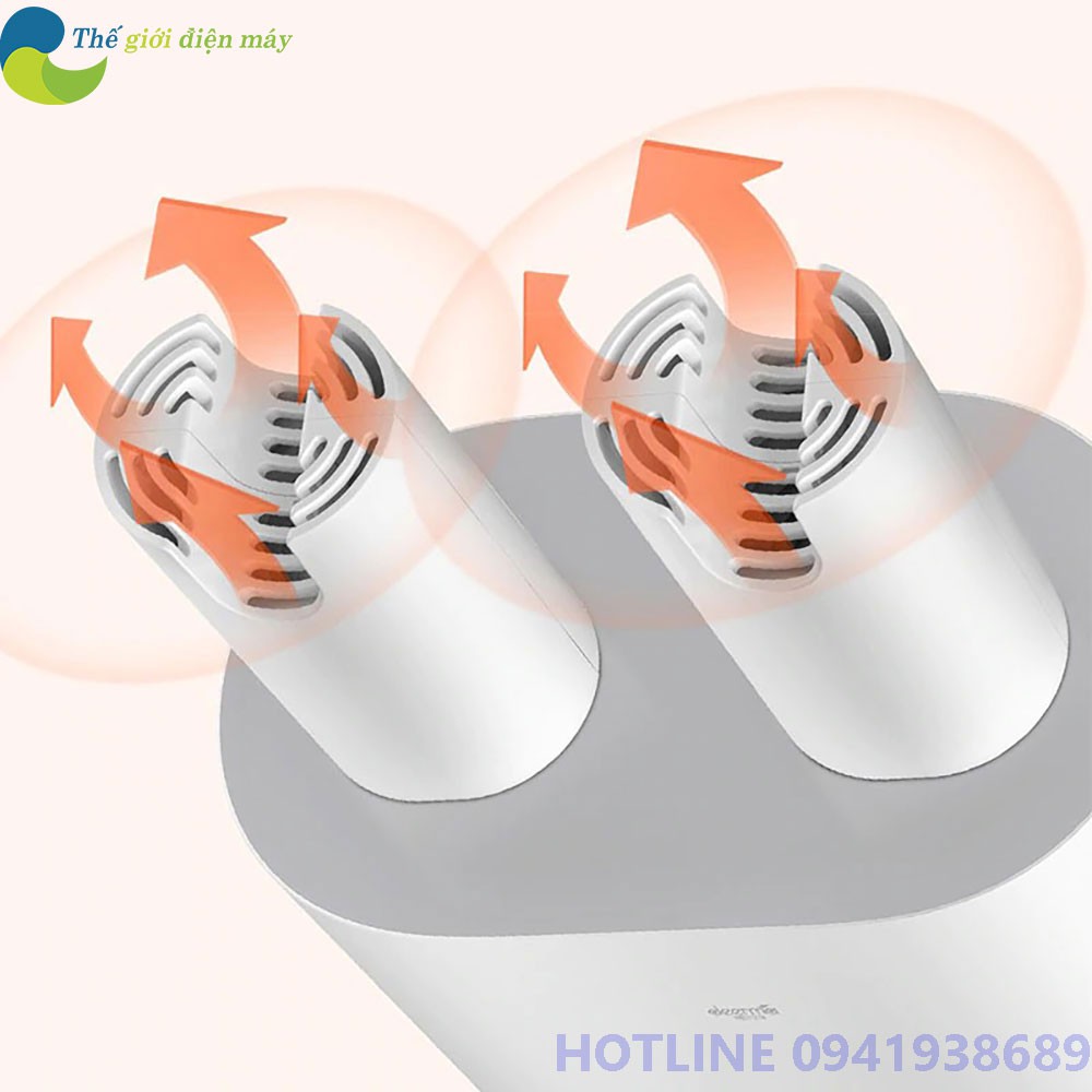 Máy sấy khô khử khuẩn giầy dép Deerma HX10 - Bảo hành 3 tháng - Shop Thế Giới Điện Máy