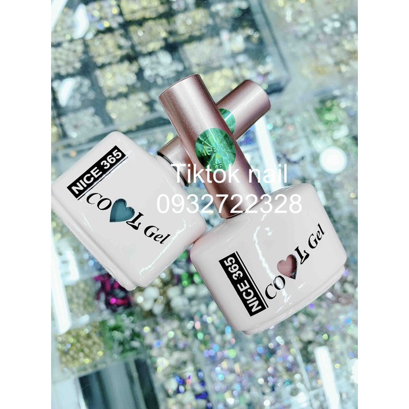 Sơn lạnh ko cần hơ an toàn cho móng.siêu bóng nhanh khô 15ml