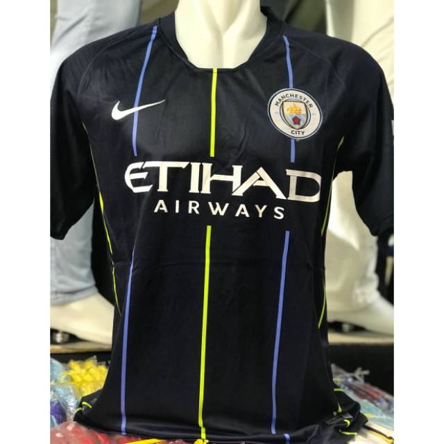 Áo Thun Jersey Manchester City Away 2018-2019