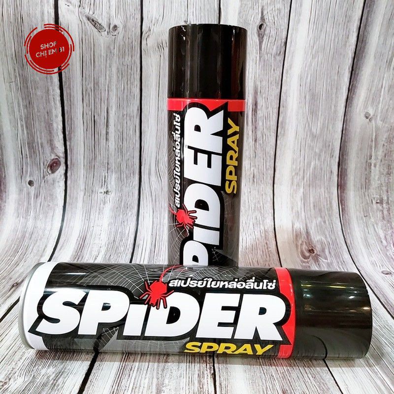 [Chính hãng] Chai xịt bôi trơn sên, dưỡng xích cao cấp dạng tơ nhện chống văng SPIDER SPRAY 600ml