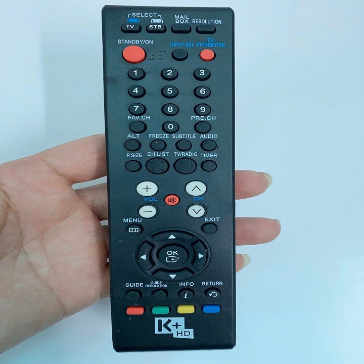 Điều khiển K+ HD sam sung