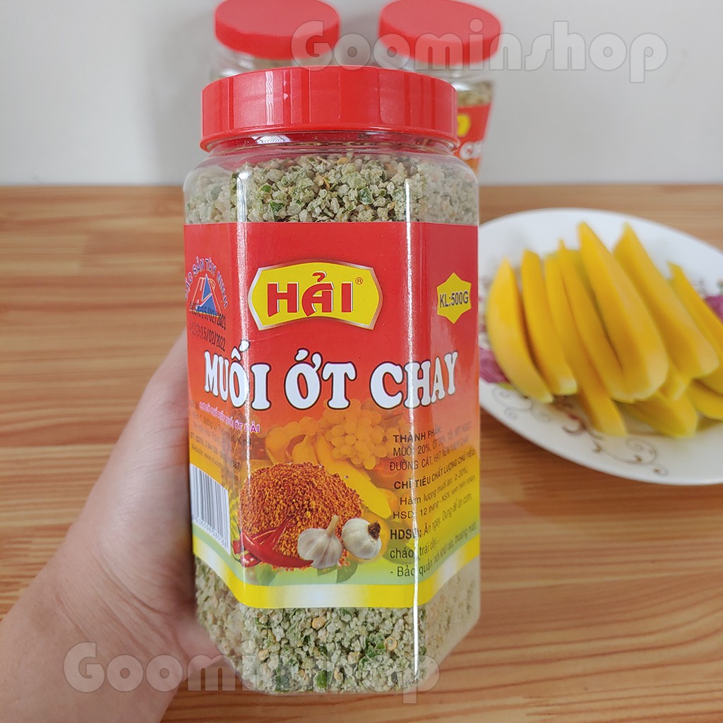 Muối ớt xanh - chay - (đặc sản Tây Ninh) 250g