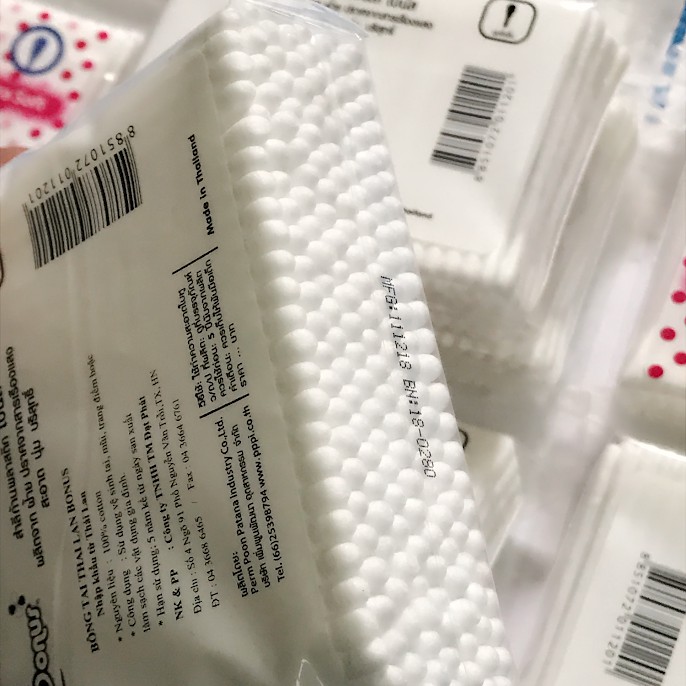 Tăm bông bonus Thái Lan gói 200 que