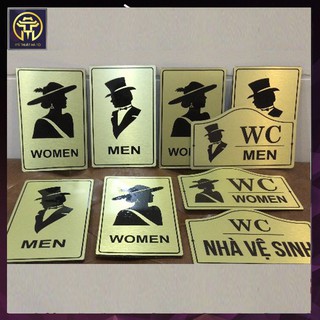 BIỂN VỆ SINH QUÝ ÔNG, QUÝ BÀ