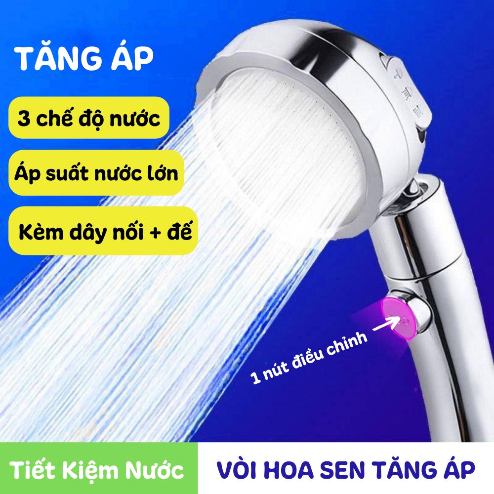 Vòi Sen Tắm Nóng Lạnh Vòi Hoa Sen Tăng Áp Cao Cấp Không Gỉ Siêu Bên ATILA SHOP