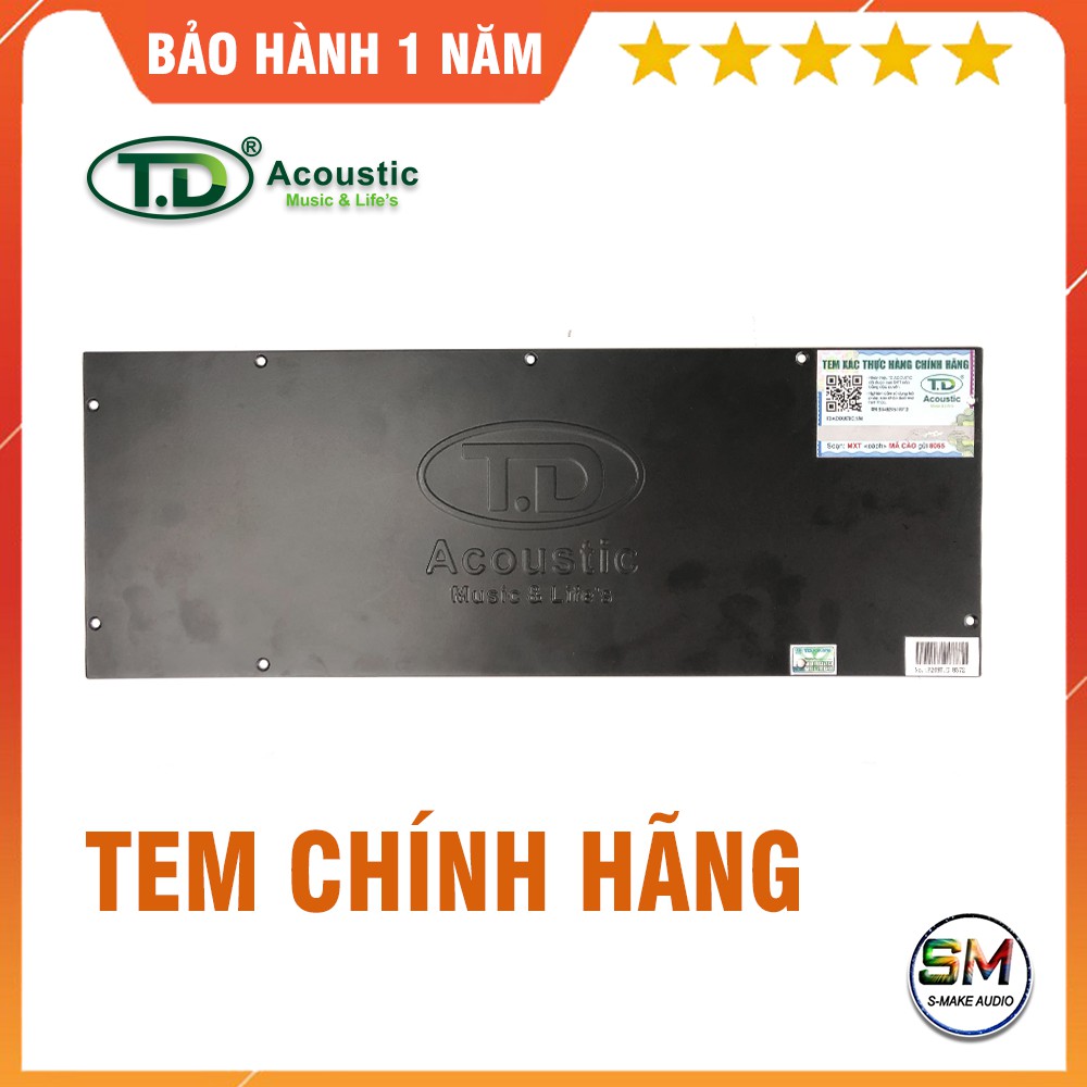 Nâng tiếng karaoke TD Acoustic CB800 Ultra - tăng bass treb khuếch đại bộ dàn karaoke - smake audio