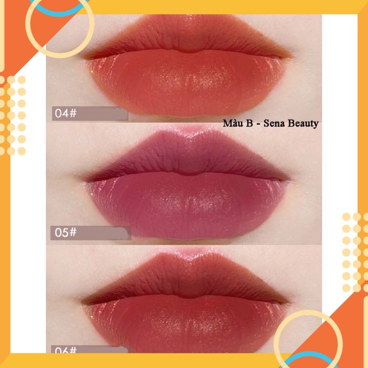 Sét 3 Cây Son Kem HEROANGE Fluffy Lip Glaze Siêu Lì , Siêu Xinh [Chuẩn Nội Địa] | BigBuy360 - bigbuy360.vn
