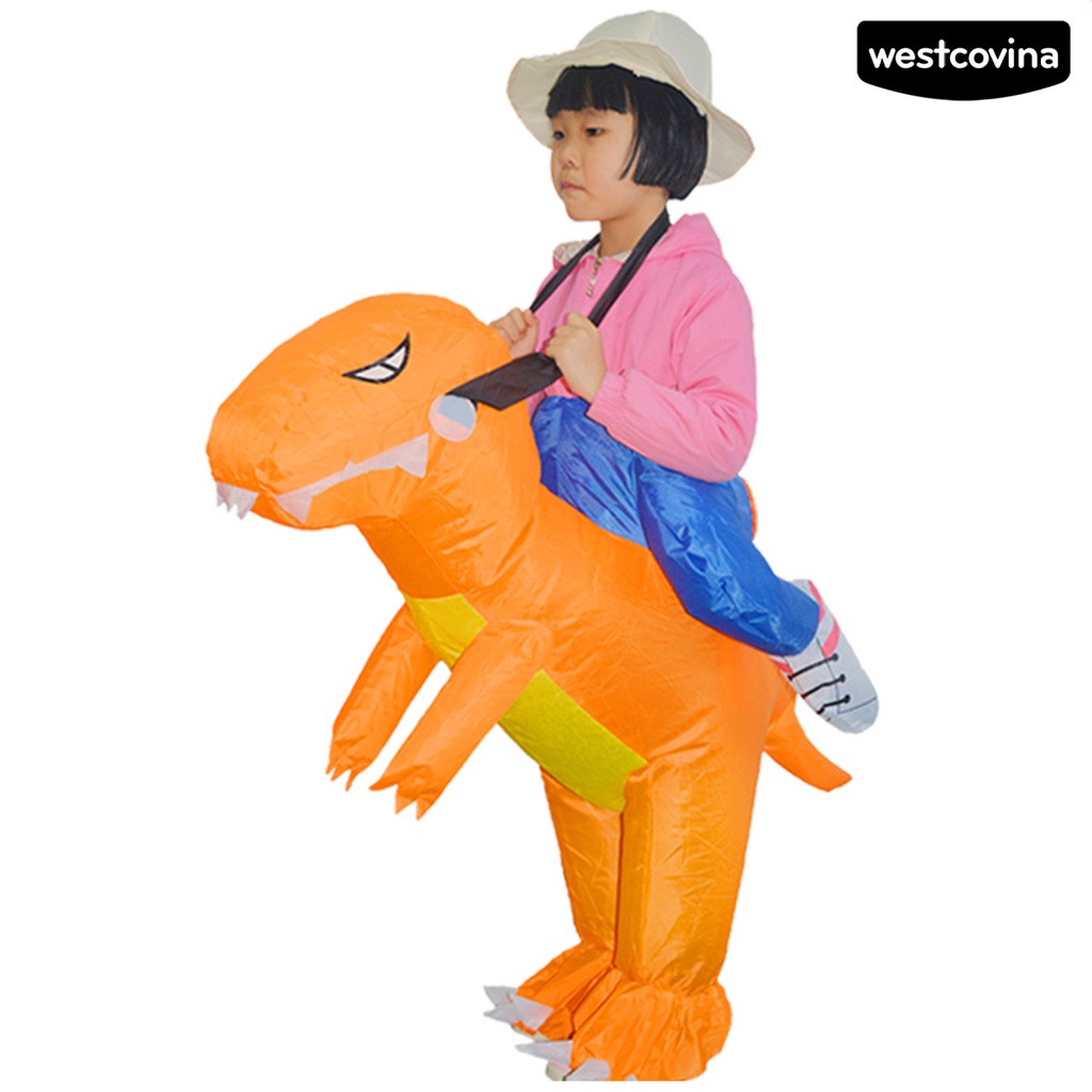 Mới Bộ Đồ Bơm Hơi Hóa Trang Khủng Long Cho Bé