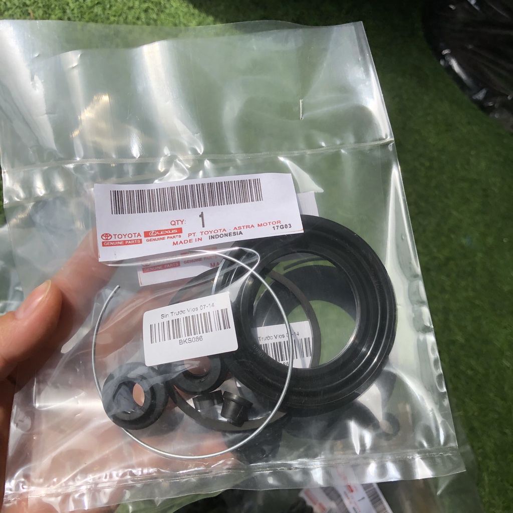 BỘ SIN CHỤP BỤI THẮNG ĐĨA TRƯỚC SAU TOYOTA VIOS 2008-2021