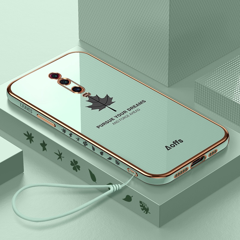 Ốp Điện Thoại TPU Mềm Họa Tiết Lá Phong Cho Redmi K40 K40 Pro/K30/K30 Pro/K20/K20 Pro