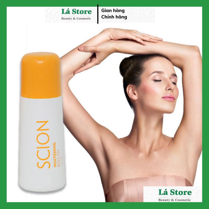 Lăn Khử Mùi Scion Whitening Roll On 75ml - Lăn nách Scion mẫu mới 2021