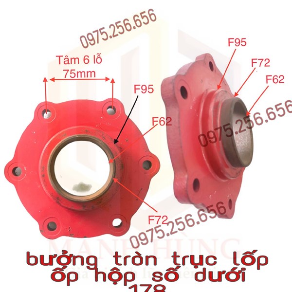 Bưởng tròn trục lốp ốp hộp số dưới 178