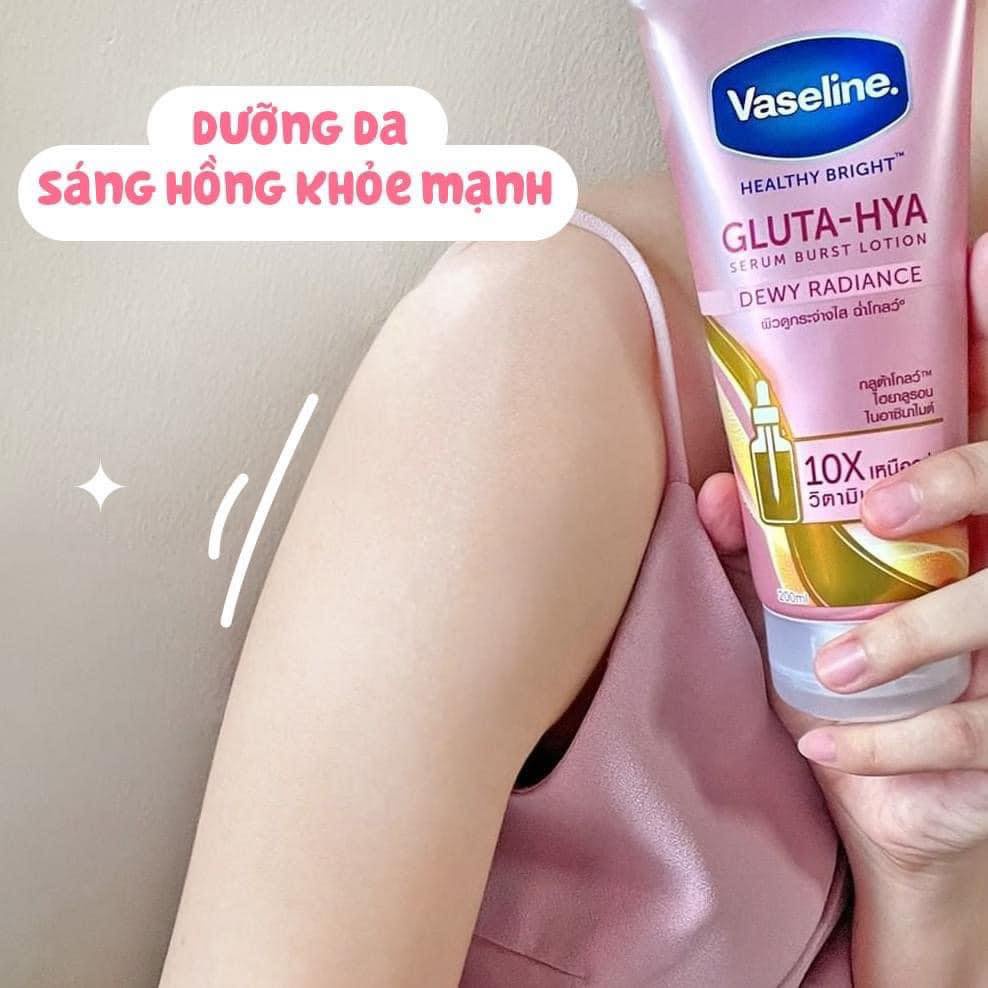 Sữa Dưỡng Thể Đêm Vaseline Gluta HYA Serum 10X