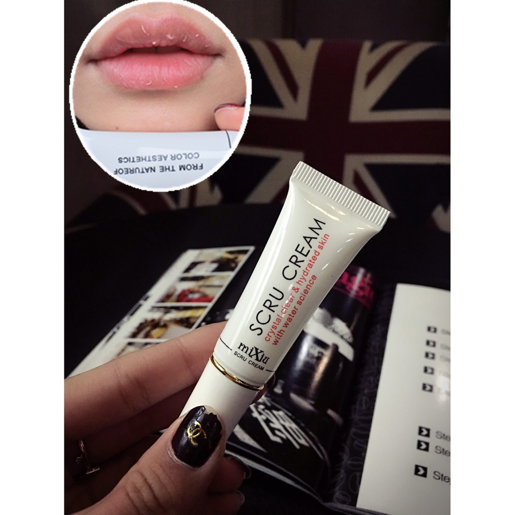 Gel tẩy da chết môi Scru Cream hương mật ong | BigBuy360 - bigbuy360.vn