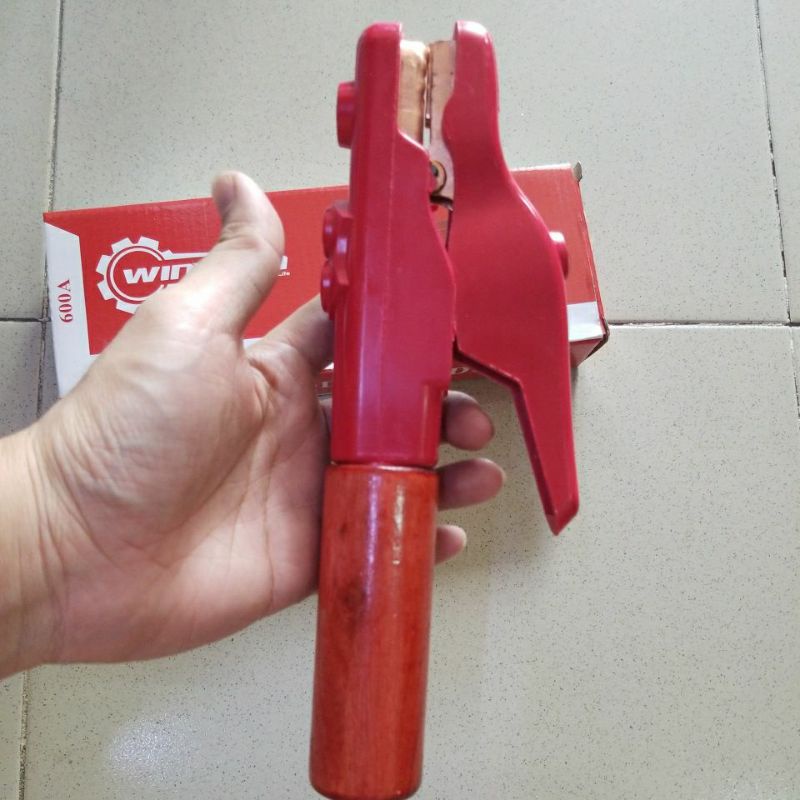 ( Hóc Môn) kìm hàn 600A cán gỗ chính hãng Wintech Kềm hàn