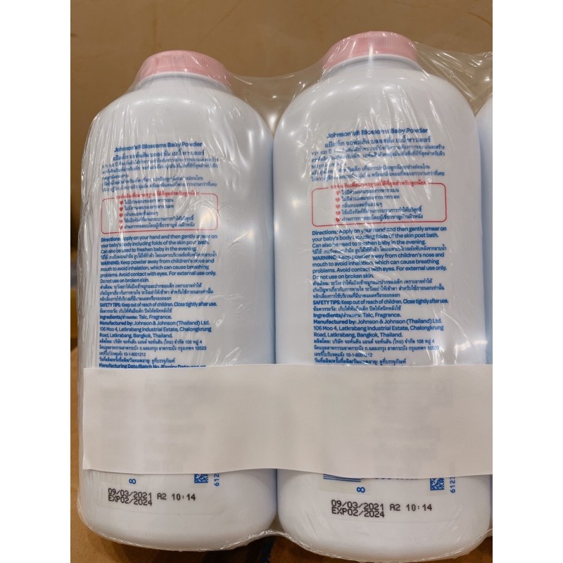 Phấn Jonson baby thái 380g mẫu mới
