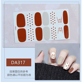 Dán móng tay Họa tiết Chấm bi