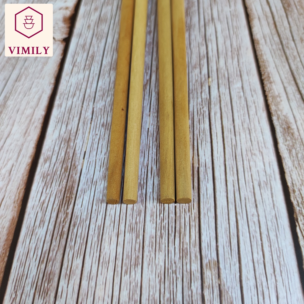 Đũa Xào Nấu Thức Ăn Gỗ Kim Giao Cao Cấp - Dài 37-40 Cm
