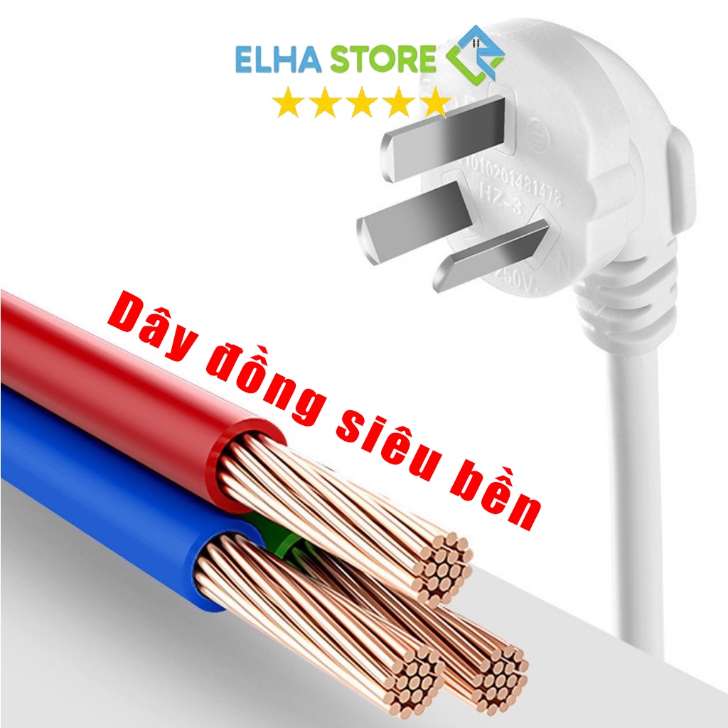 Ổ cắm điện thông minh, cao cấp, chống giật tích hợp ổ cắm USB - ELHA STORE