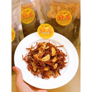 Khô heo cháy tỏi 500gr
