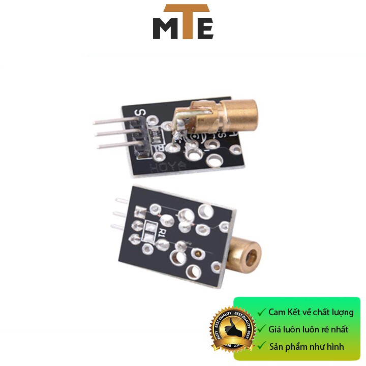 Đầu phát tia laze 5V KY-008 - Module laser sáng đỏ hội tụ 5V