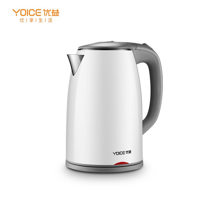 Ấm siêu tốc,bình đun siêu tốc  YOICE 1,8L công suất 1500w cách điện,cách nhiệt rất an toàn khi sử dụng.Bảo hành 6 tháng