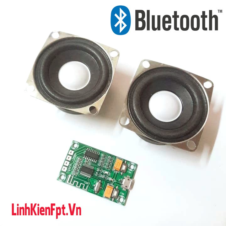 Loa Bluetooth 3W 4R + Pam 8403 Bluetooth - ComBo Chế Loa Thông Minh