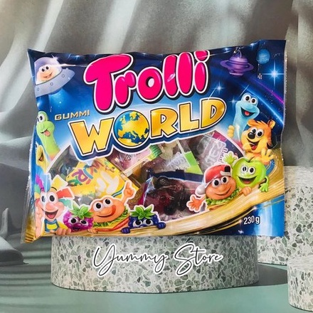 Kẹo Dẻo Tổng Hợp Trolli World Gói 230G