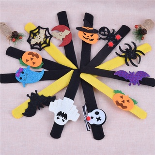 Vòng tay nhung cuộn halloween cho bé hóa trang