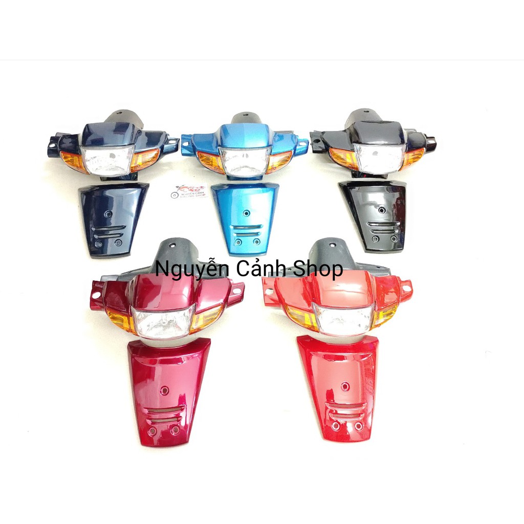 Bộ đầu đèn mặt nạ wave 110 thái