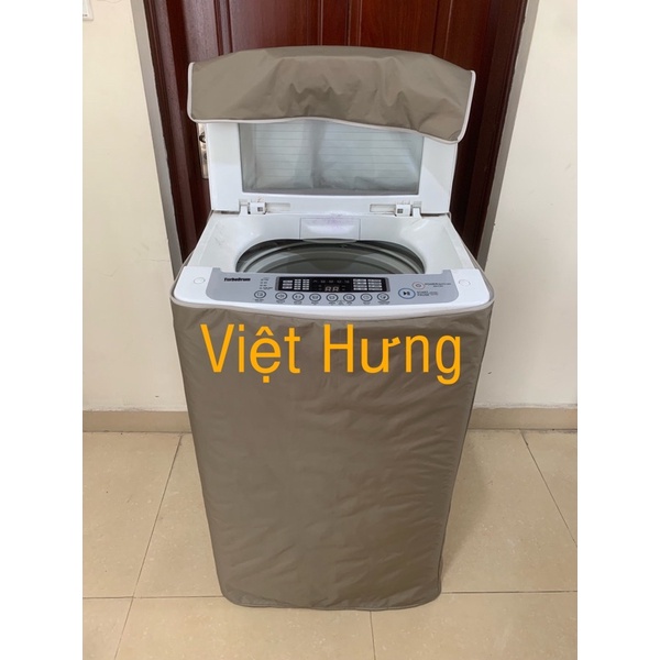 Áo trùm bọc máy giặt lồng đứng cửa trên, cửa đứng Việt Hưng 7kg-8kg-9kg-10kg-11kg-12kg chống thấm bảo vệ máy luôn mới.