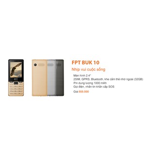 Điện thoại FPT BUK 10