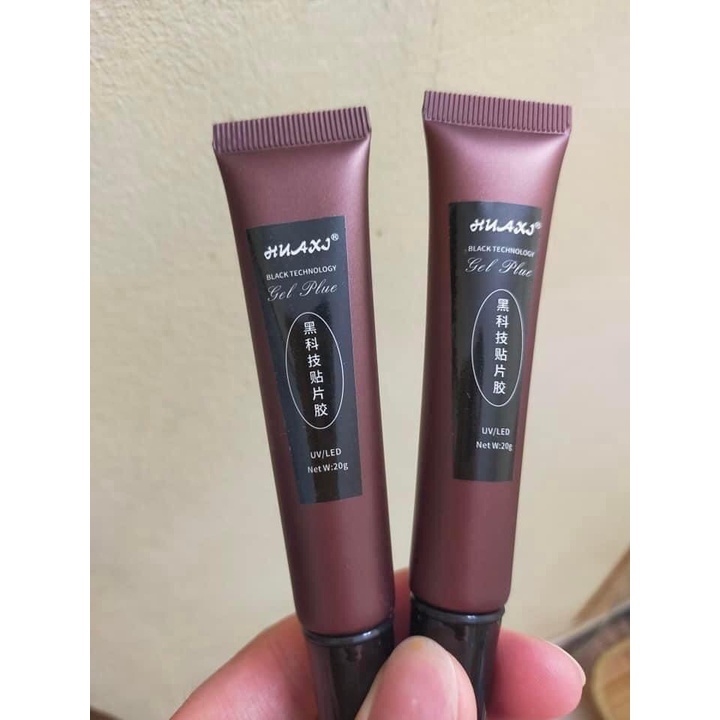 gel định hình dạng tip tuýp 20g, gel úp móng đa năng Huaxi