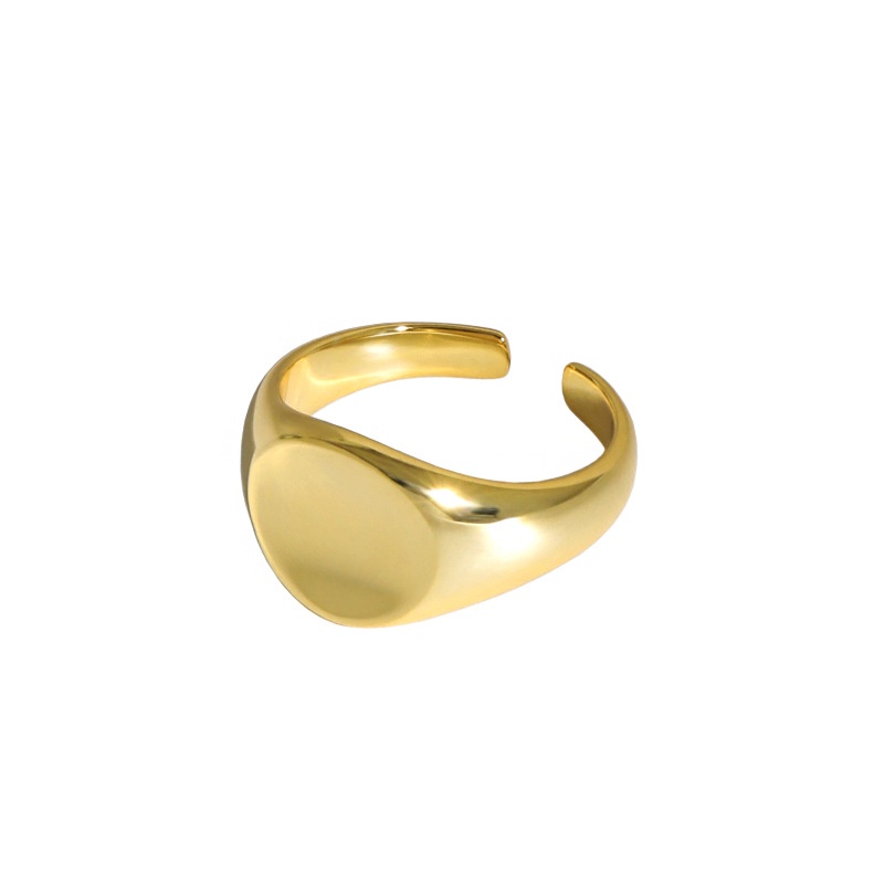 Nhẫn Nam Bạc Đính Đá TREASURE Đẹp Cá Tính Unisex HipHop Basic Ngầu Trơn Nam Ring LuciferStore Nhẫn Titan TREASURE