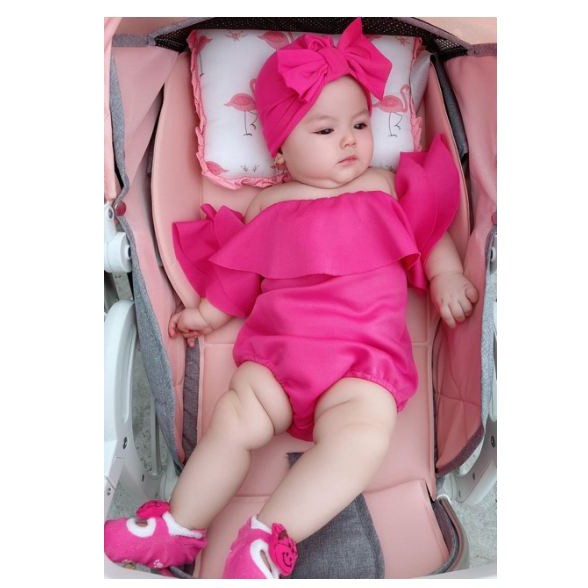 Áo liền quần xinh cho bé