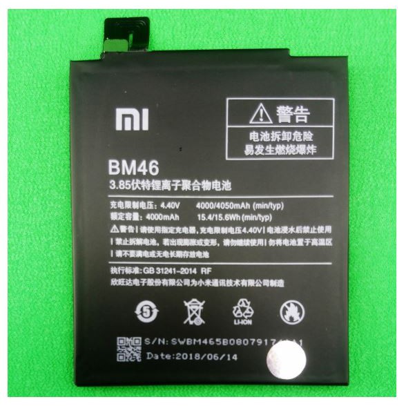 Pin xịn Xiaomi Redmi Note 3 Bm46 / BM46 Note 3 Pro