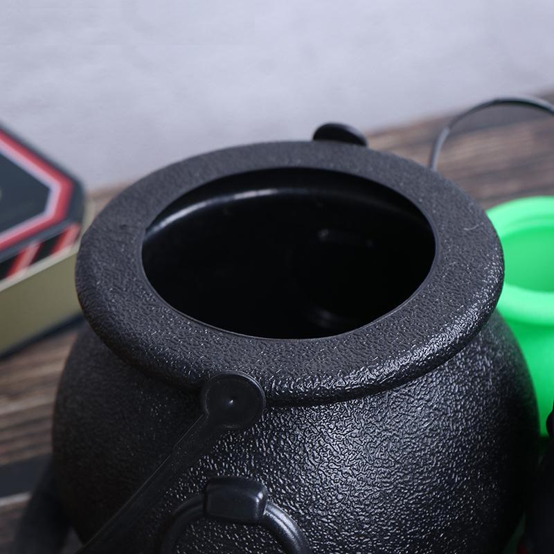 💥FOLLOW TẶNG 3K💥HÀNG CÓ SẴN💥 Vạc Phù Thủy Có Quai xách đựng kẹo Hũ nồi Halloween họa tiết ấm đun nước có tay cầm 001523