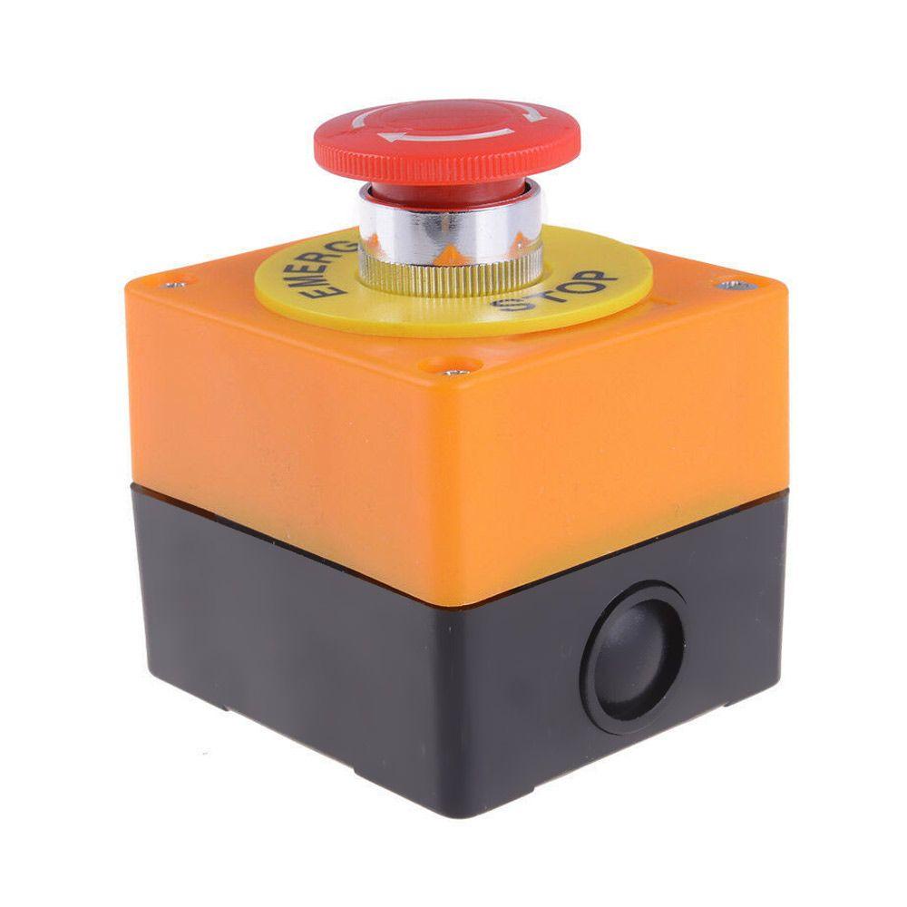 Zaijie 24 Công Tắc Dừng Khẩn Cấp Chống Thấm Nước Hình Nấm Đỏ Dps