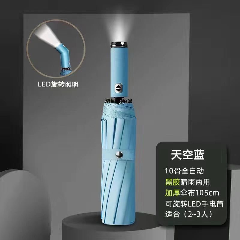 Dù Gấp Gọn Ô Che Nắng Mưa 10Nan Đóng Mở Tự Động Chắc Chắn Titan Store