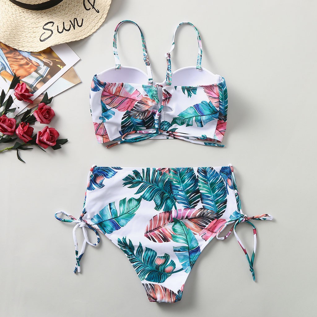 Đồ tắm bikini lưng cao có đệm mút nâng ngực quyến rũ | BigBuy360 - bigbuy360.vn