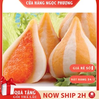HOT - VIÊN BÁNH BAO TRỨNG CÁ HỒI TOBIKO 500GR, TRỨNG CÁ SỌC CAM, HÀNG ĐÔNG LẠNH CHỈ GIAO TP HCM SHIP SIÊU TỐC