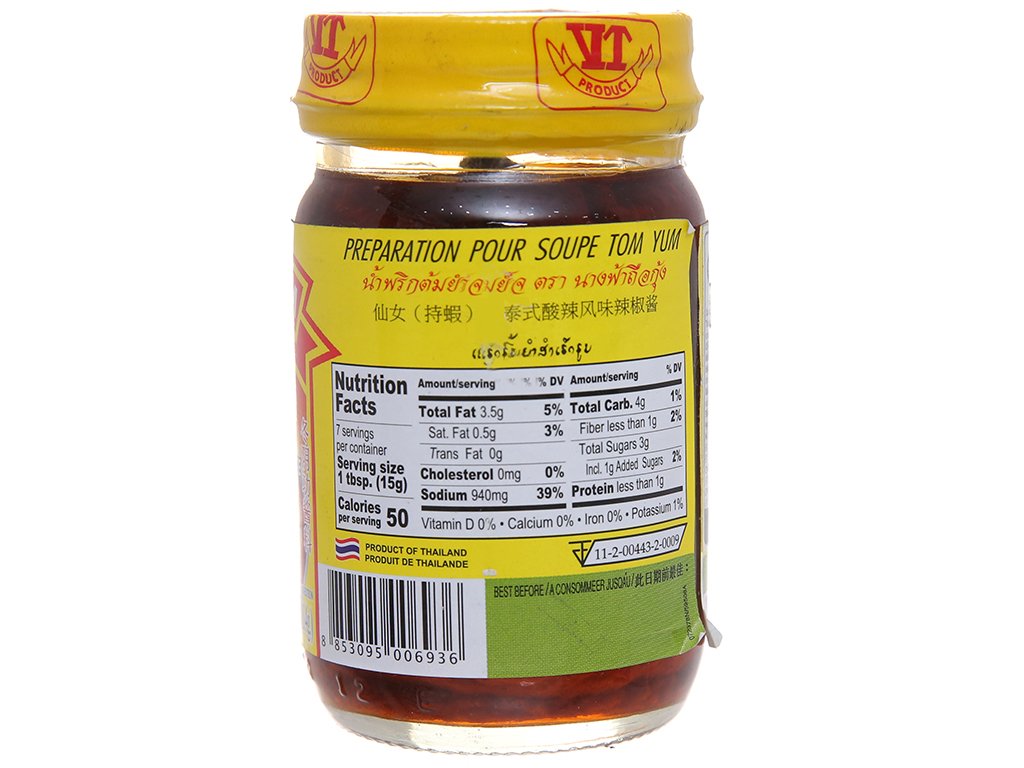 Gia vị lẩu Thái Nang Fah Tom Yum Paste Thái Lan