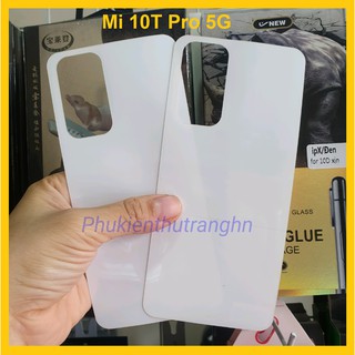 Mi 10T Pro 5G - Miếng dán PPF 4 lớp mặt sau siêu dính cho Mi 10T Pro 5G - Tặng miếng gạt dán
