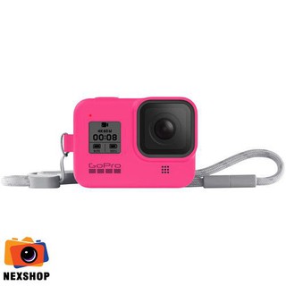 GoPro Sleeve + Lanyard - Màu hồng | Chính hãng