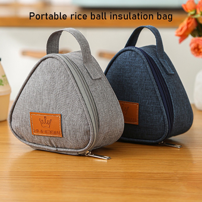 Only HOUSE Túi Cách Nhiệt Hình Tam Giác Lõi Nhôm Mini Dễ Thương Cho Học Sinh Tiểu Học