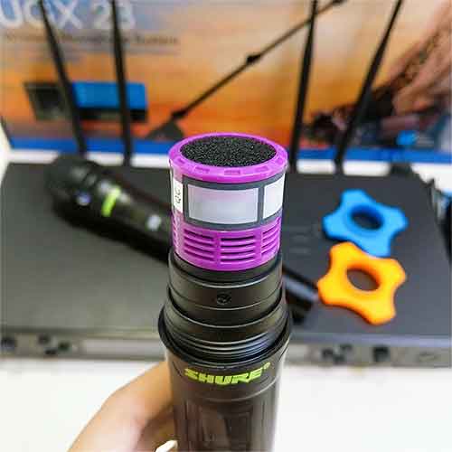 Micro Karaoke Không Dây Shure UGX23 - Hàng Chuẩn Loại 1 Phiên Bản Nâng Cấp Của UGX21, 4 râu bắt sóng cực mạnh