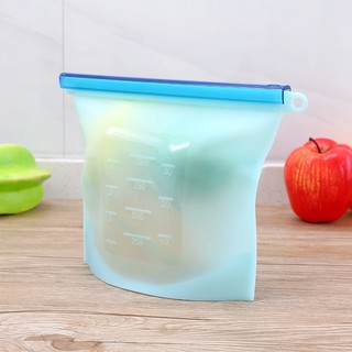 Túi Đựng Thực Phẩm Bằng Silicone 1000ml