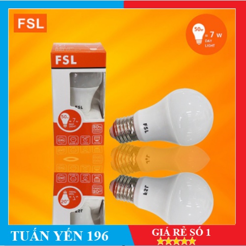 Bóng đèn LED 10W FSL Ánh Sáng Trắng/ Vàng