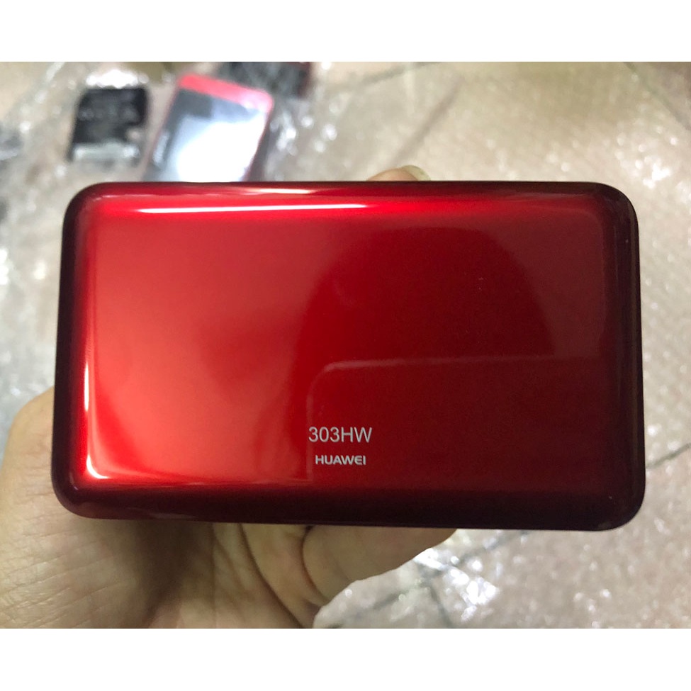 Cục Phát Wifi 3G, Bộ phát wifi từ sim Huawei 303Hw 43,2Mb,  Hàng Nội Địa Nhật , Màn Hình Cảm Ứng Thông Minh