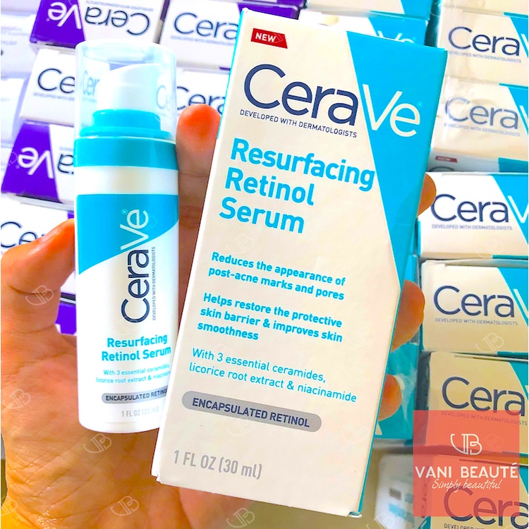 Huyết Thanh Tái Tạo Da Mụn CeraVe Acne Resurfacing Retinol Face Serum 30ml | BigBuy360 - bigbuy360.vn